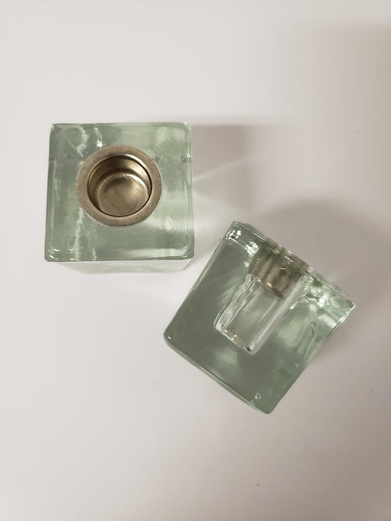 Glass Mini-Candle Holder