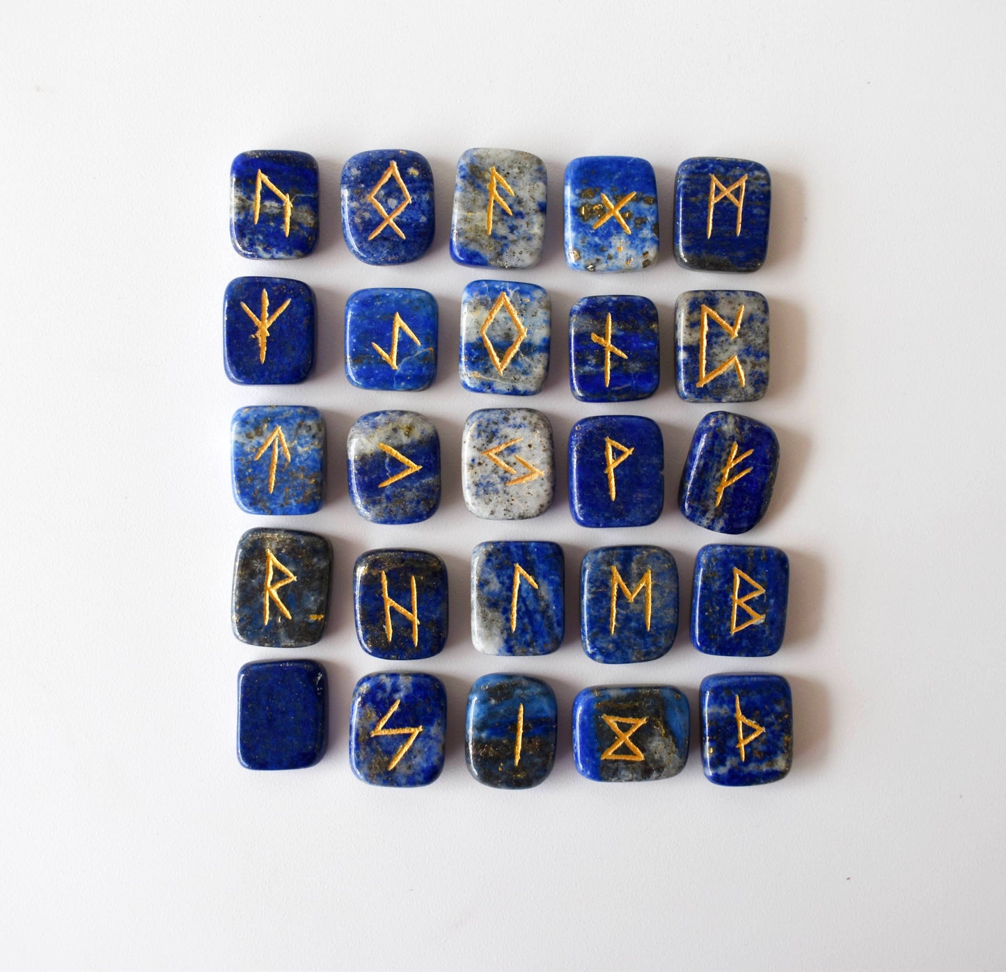 Lapis Lazuli Rune Set (Angelic Communication and Insight )