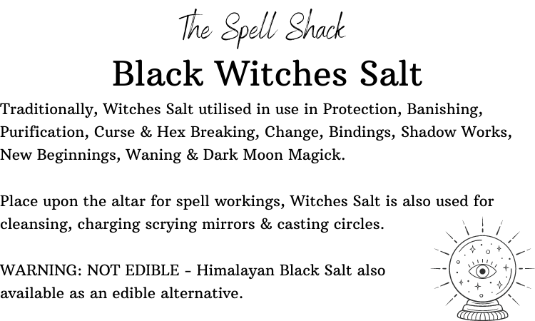 Black Witches Salt