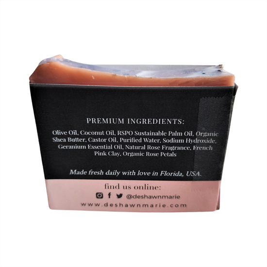 Rose Geranium Bar Soap