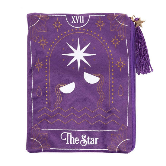 The Star Tarot Card Zippered Bag