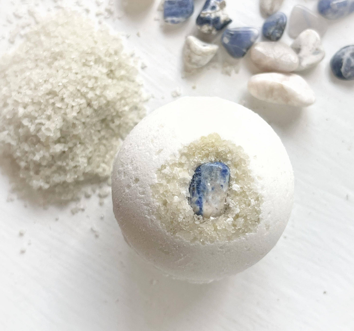 Sodalite & Sel Gris Bath Bomb