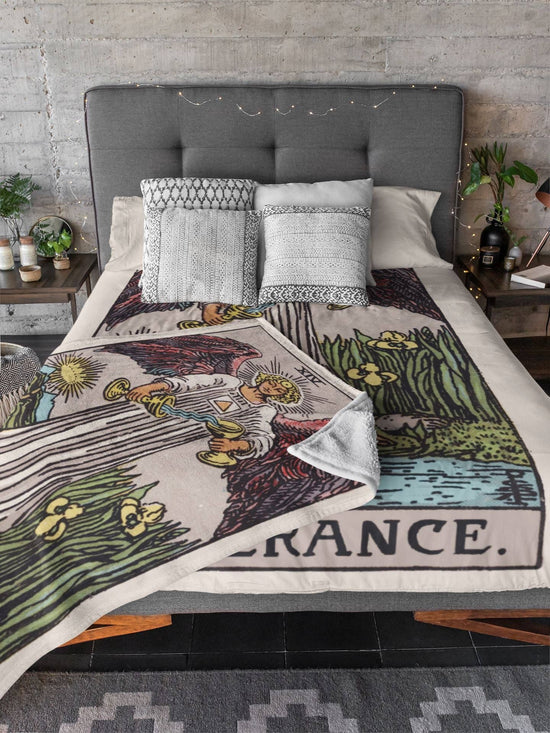 Temperance Tarot Blanket