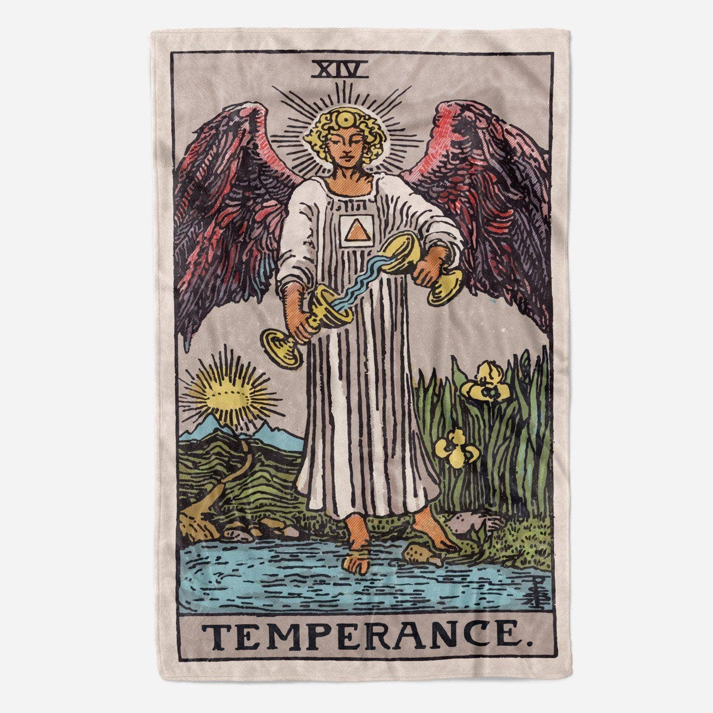 Temperance Tarot Blanket