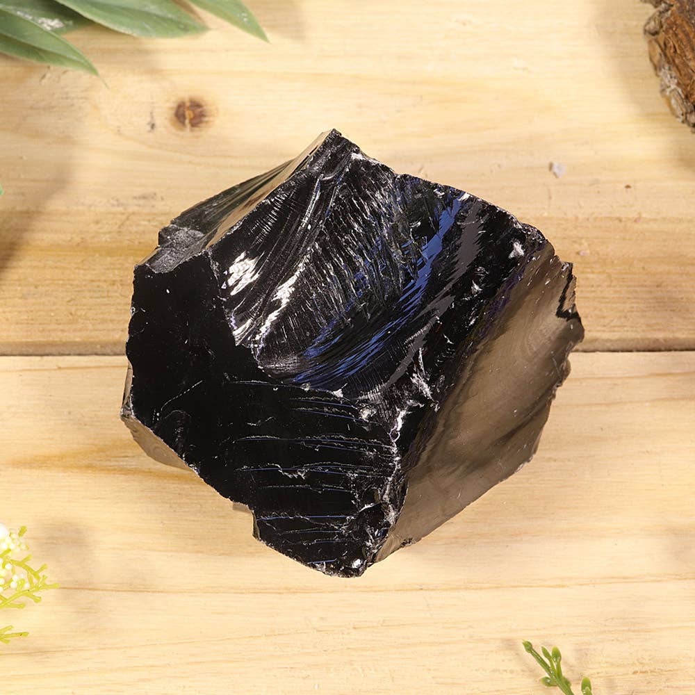 Rough Black Obsidian Specimens