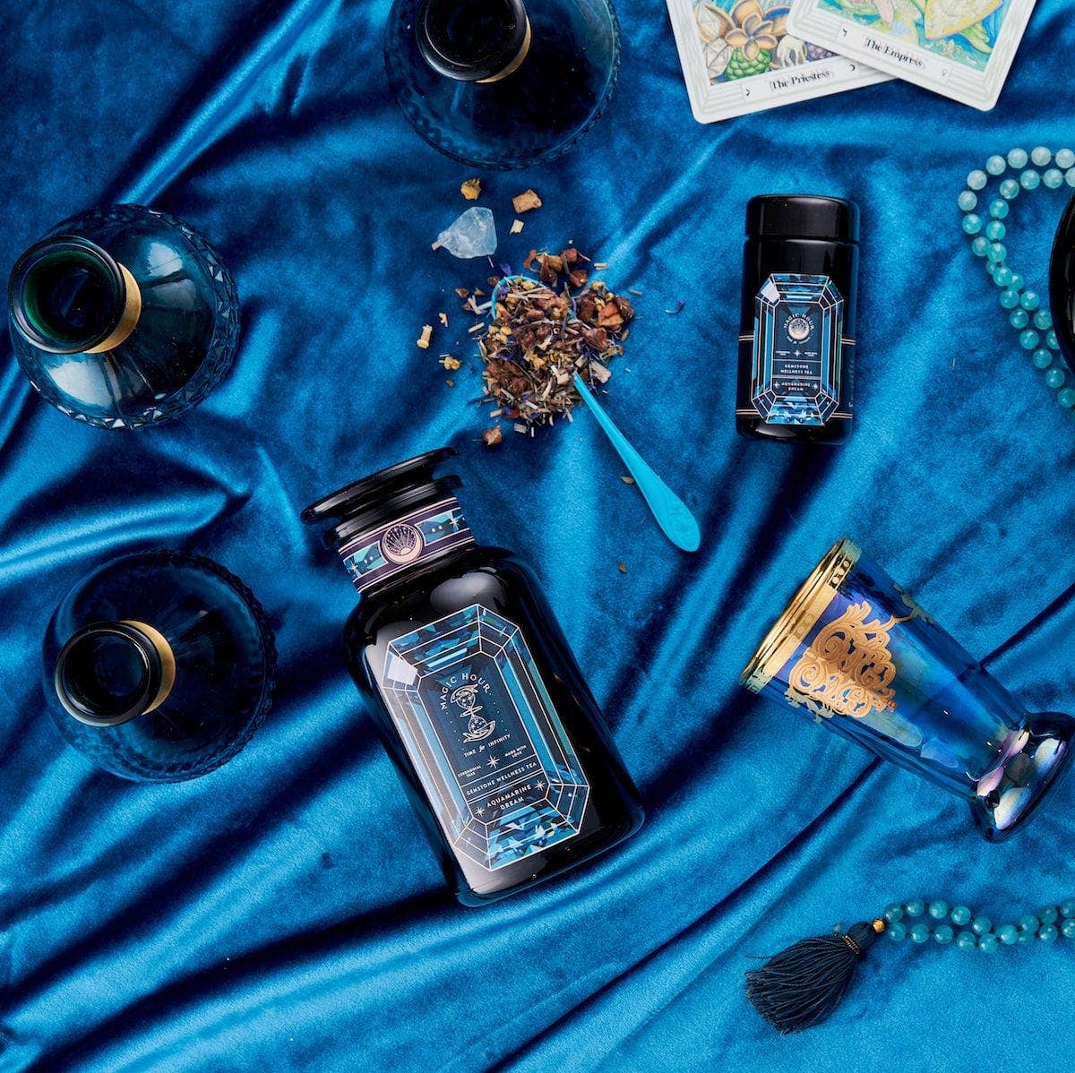 Aquamarine Dream - Soothing Herbal Ayurvedic Adrenal Tonic