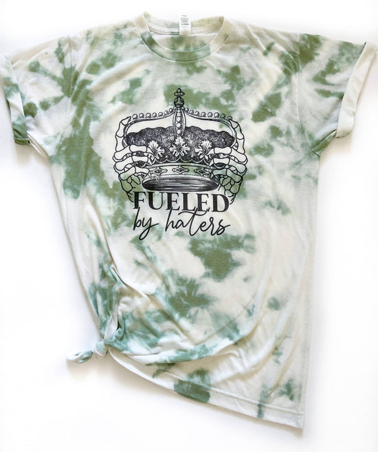 Fueled By the Haters Crown Women’s Tie Dye Tee