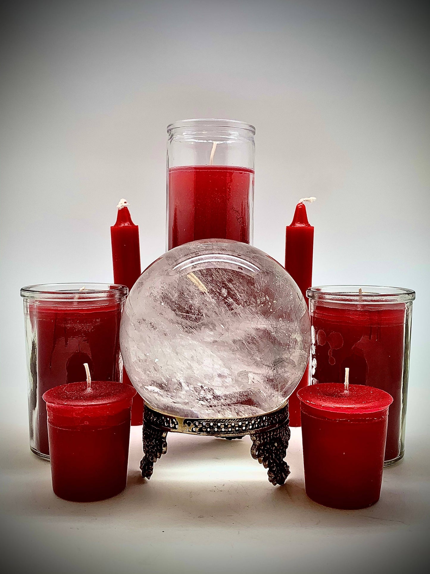 Red 7 Day Candle - Passion, Attraction, Love, Desire