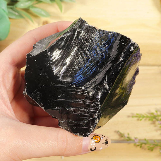 Rough Black Obsidian Specimens