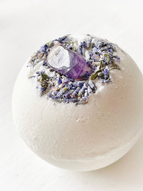 Amethyst & Lavender Bath Bombs