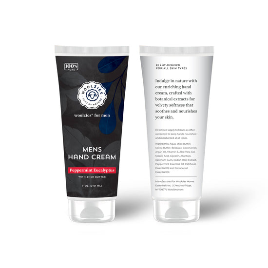 7oz. Peppermint Eucalyptus Hand Cream For Men