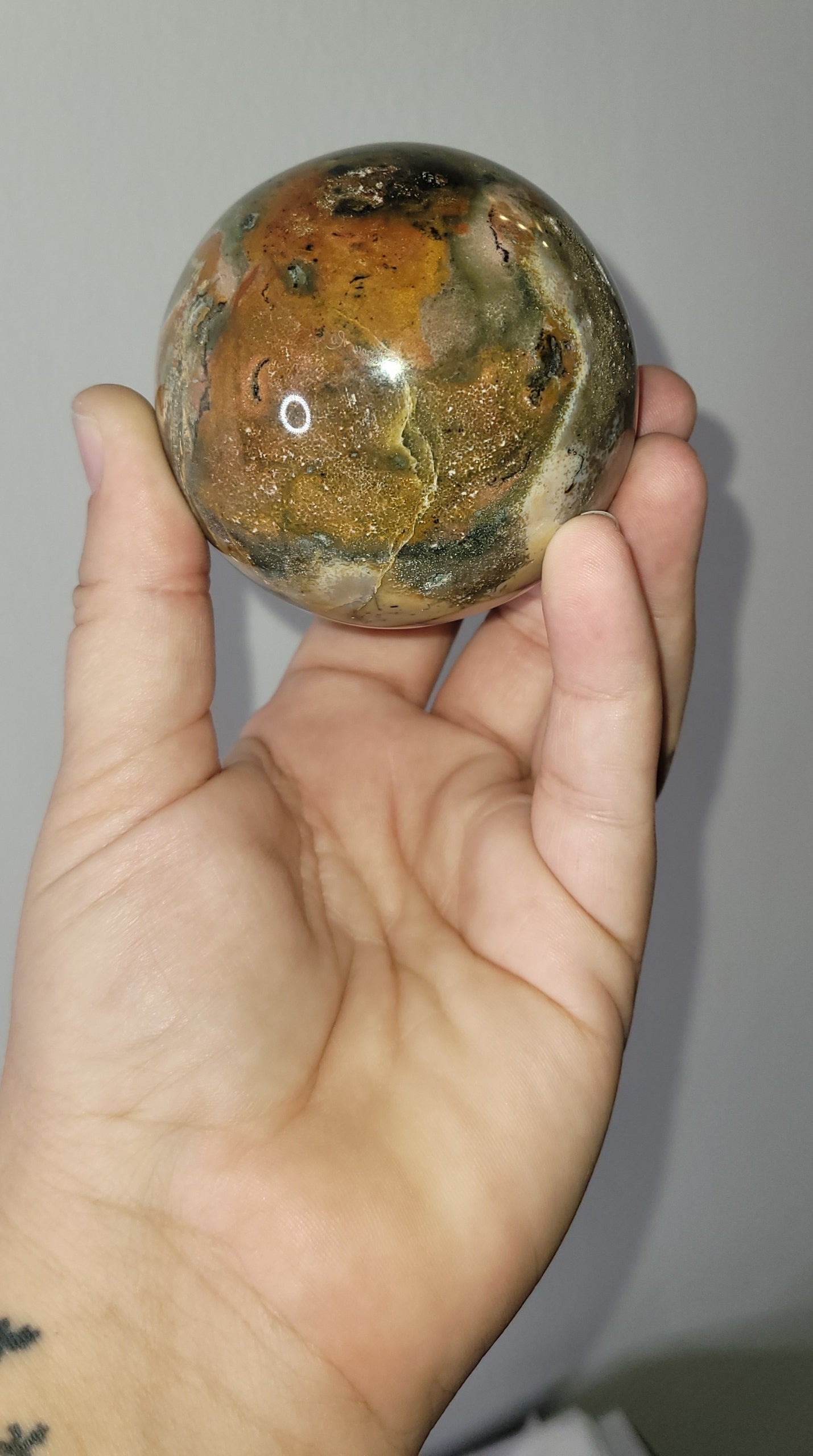 Ocean Jasper Sphere