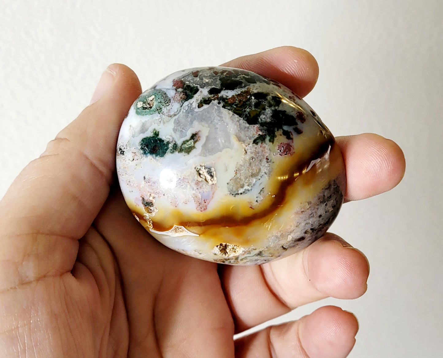 Ocean Jasper Palm Stones