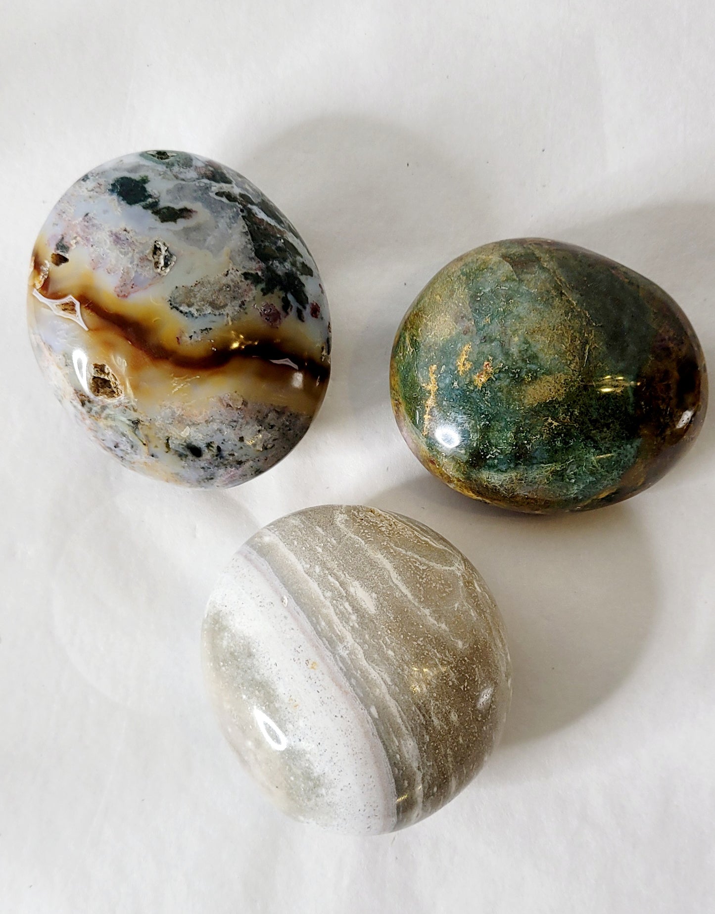 Ocean Jasper Palm Stones