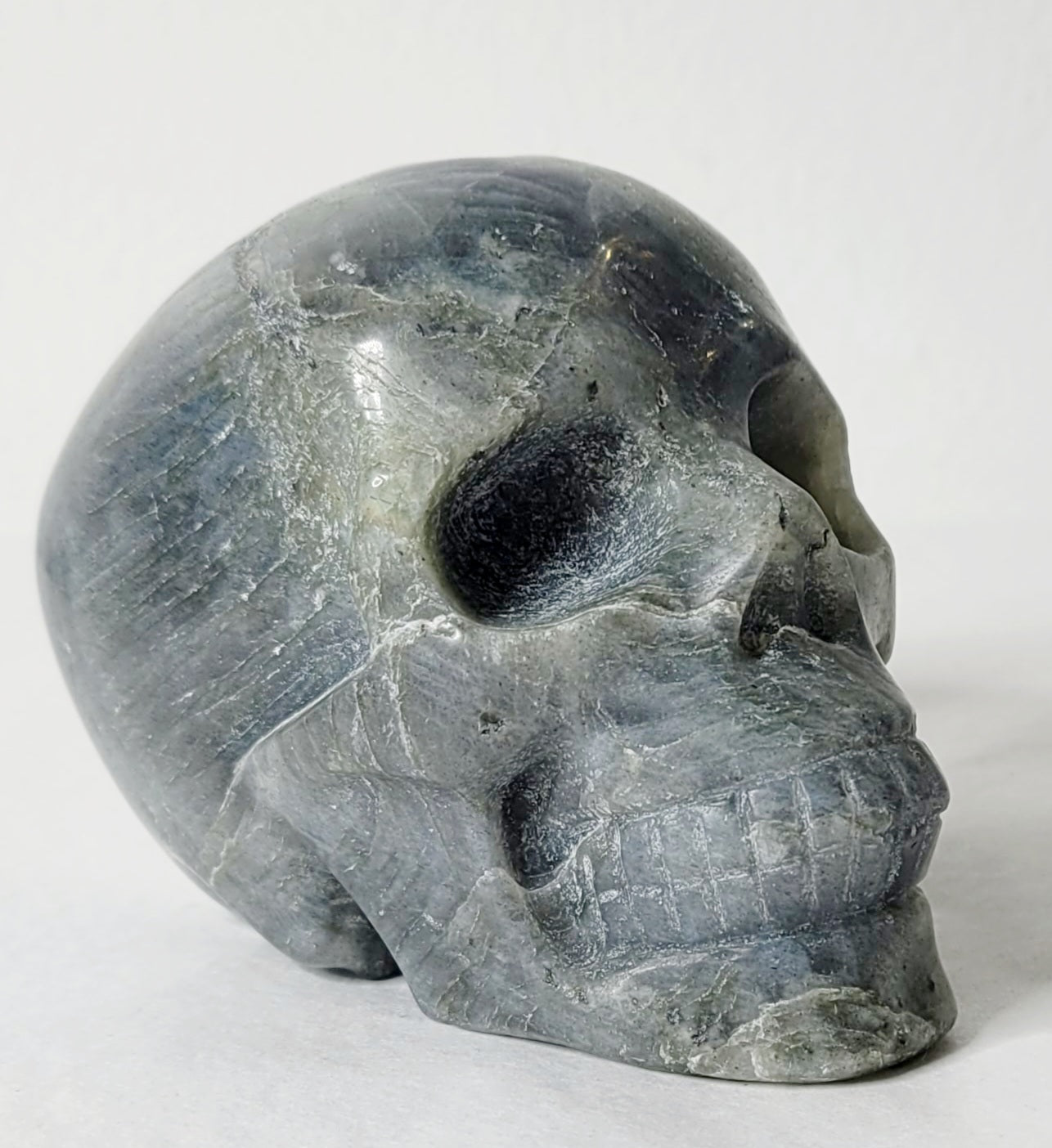 Labradorite Skull