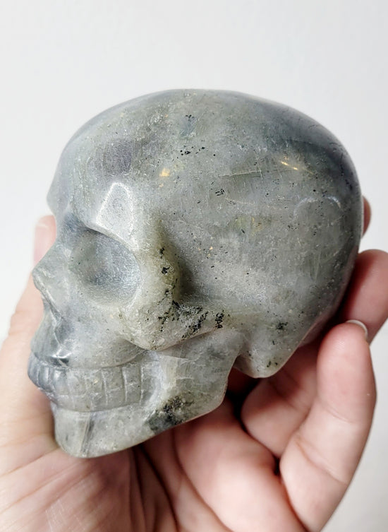 Labradorite Skull