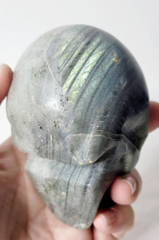 Labradorite Skull