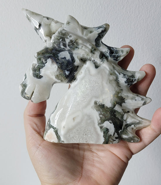 Tree Agate Unicorn