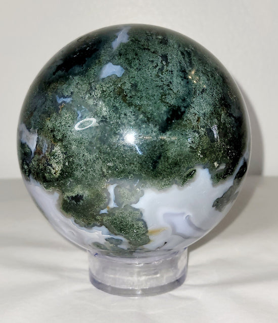 Moss Agate Sphere