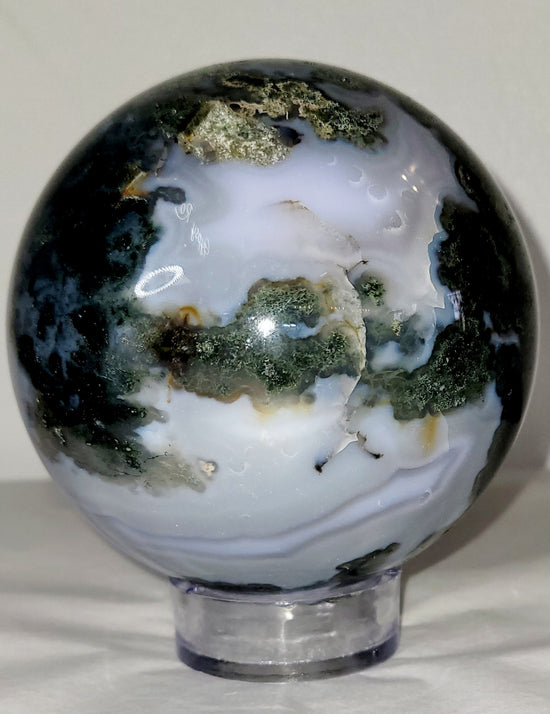 Moss Agate Sphere