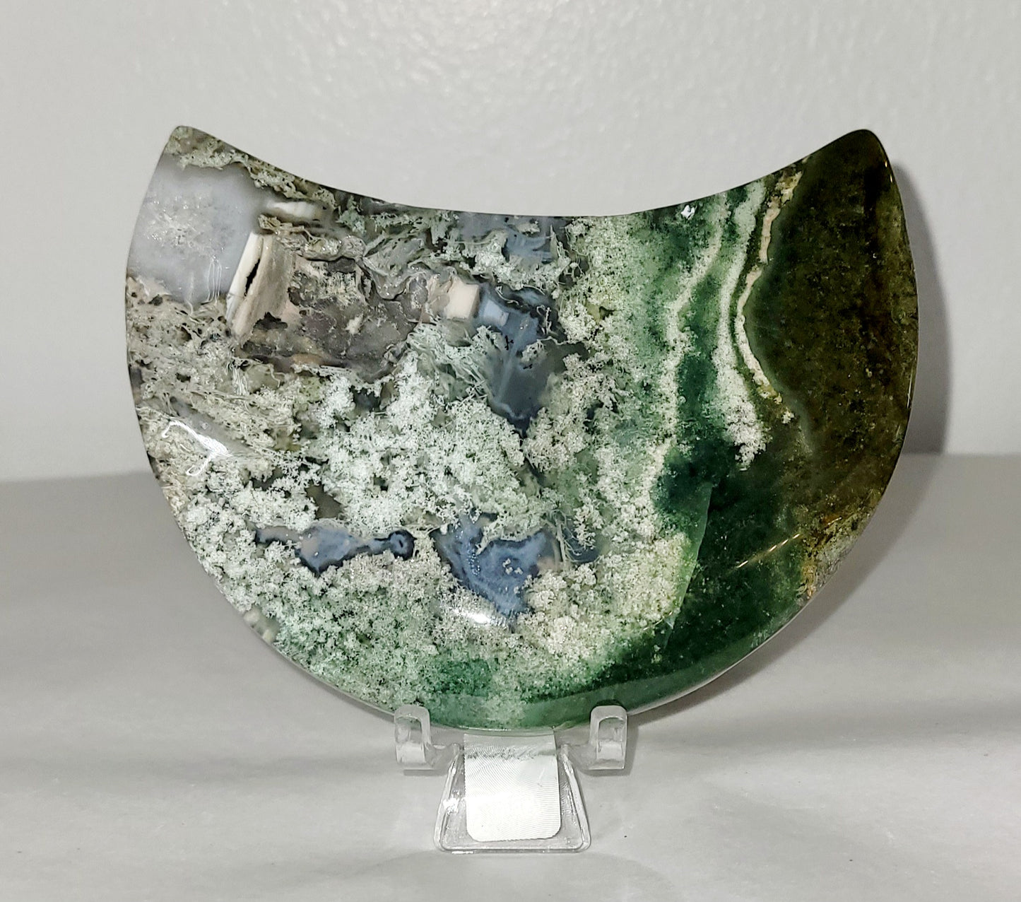 Moss Agate Moon