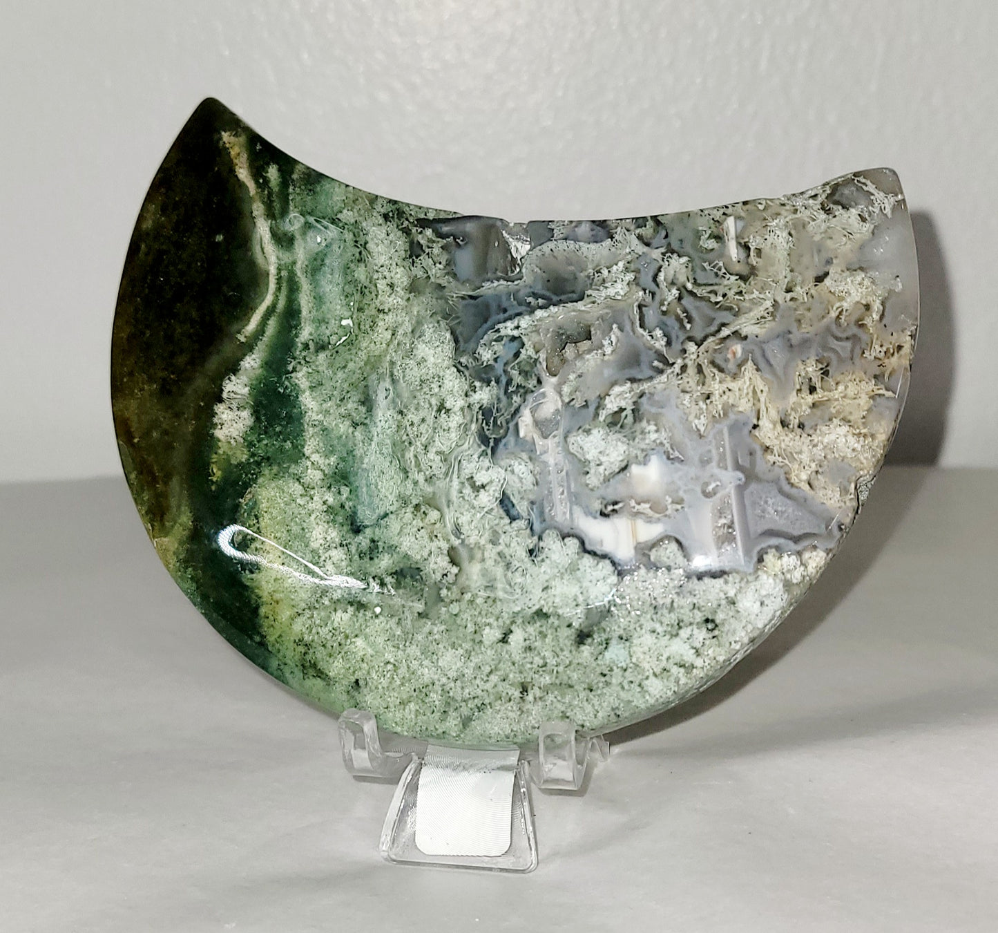 Moss Agate Moon