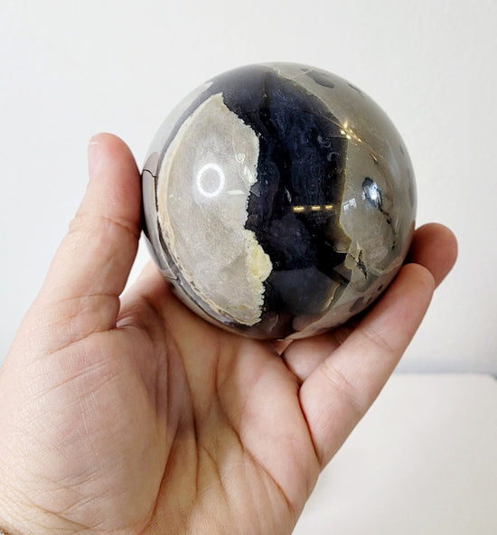 Volcano Agate Sphere