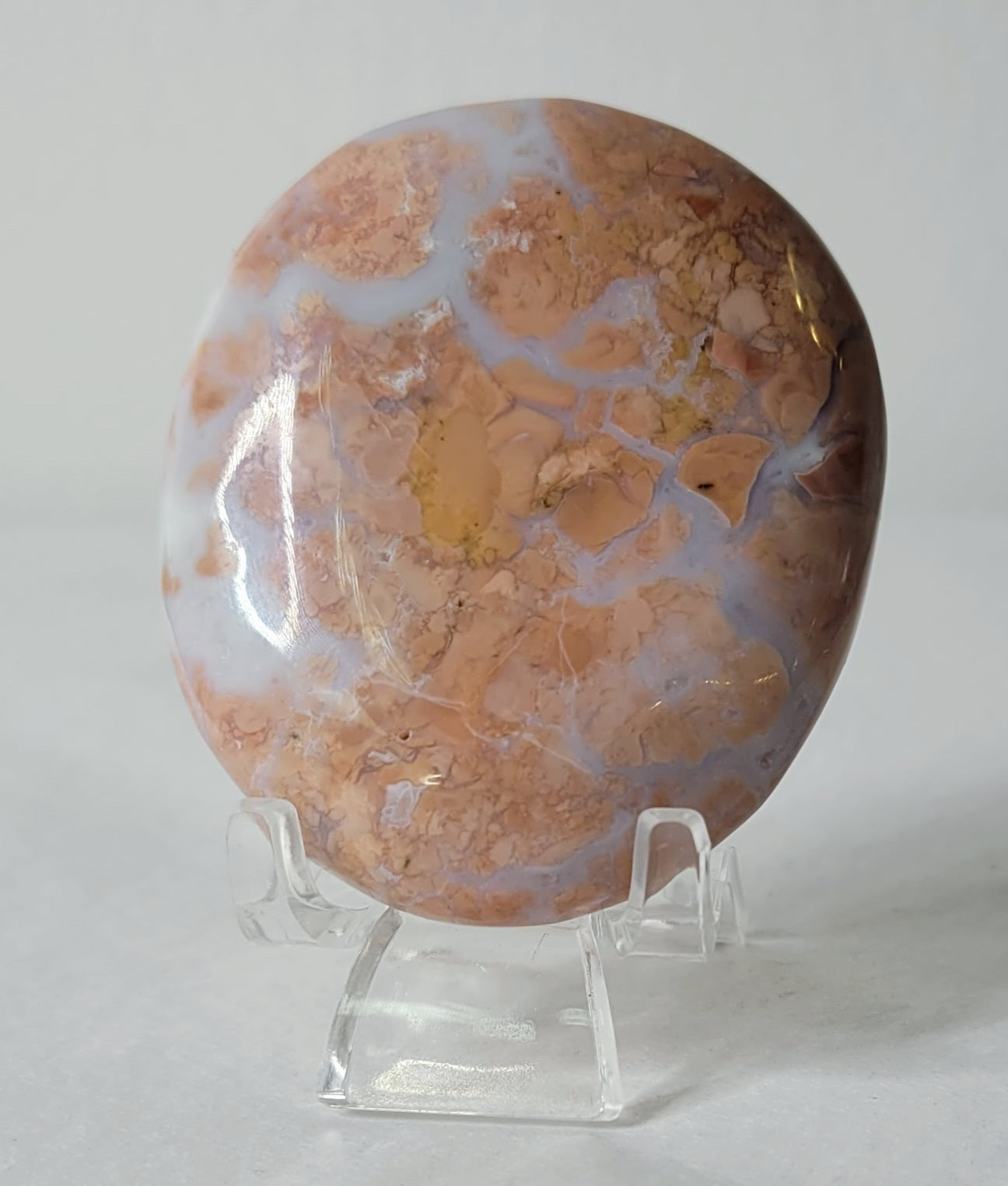 Cotton Candy Agate Palmstone