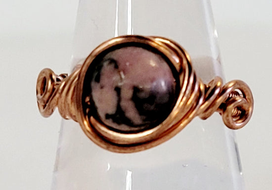 Rhodonite Ring