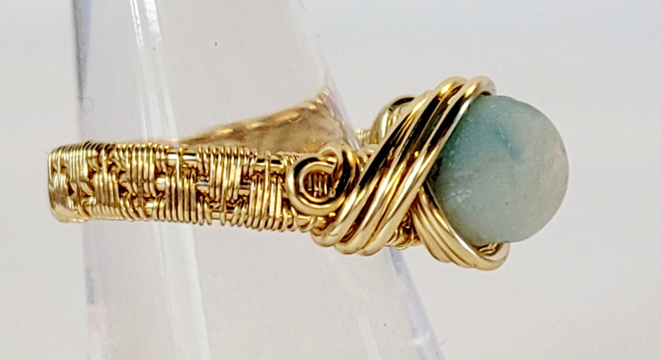 Amazonite Ring