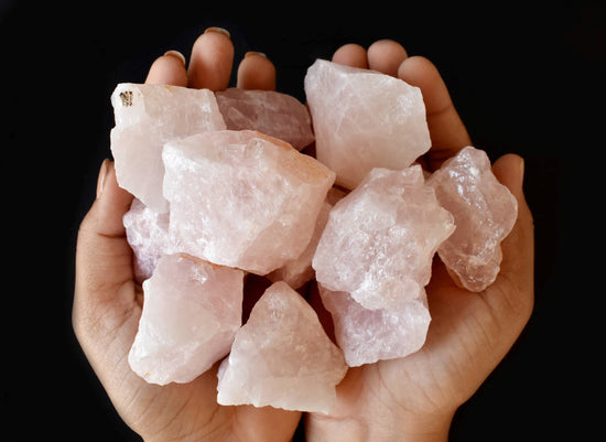 1Pc Rose Quartz Rough Stone~ 1 inch Raw Crystals