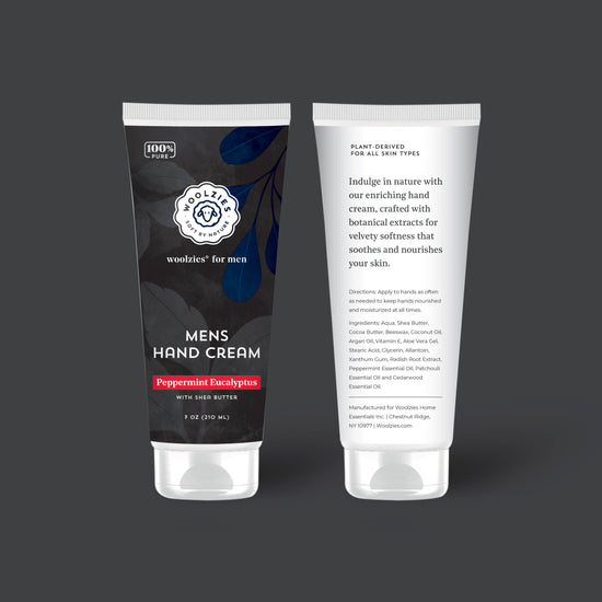 7oz. Peppermint Eucalyptus Hand Cream For Men