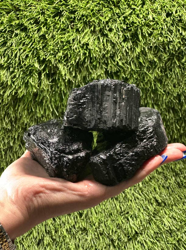 Jumbo Black Tourmaline, Big Chunks of Black Tourmaline,Giant