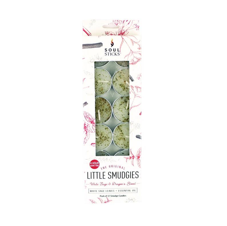 'Little Smudgies' Dragon's Blood Sage Smudge Candles