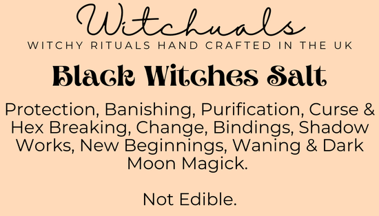 Black Witches Salt