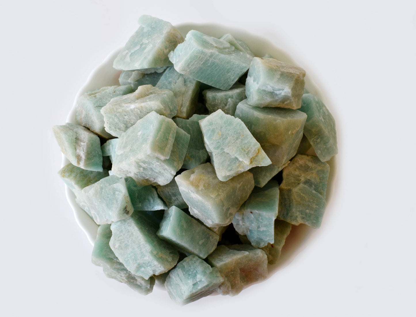 1Pc Amazonite Rough Stones ~ 1 inch Raw Crystals