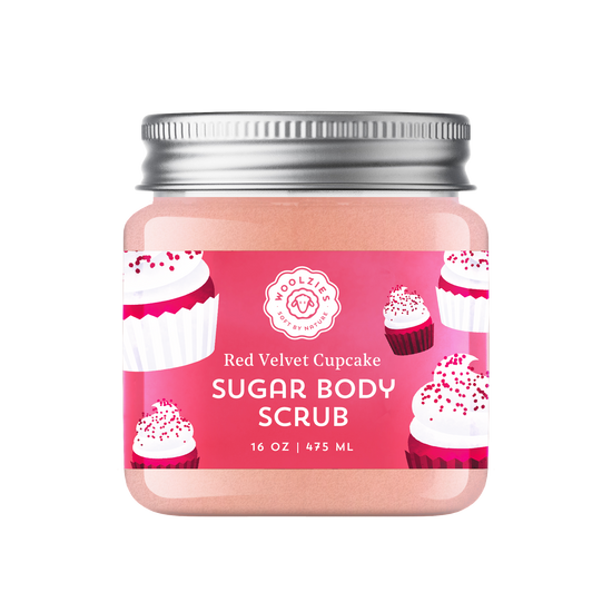 19oz. Red Velvet Cupcake Sugar Body Scrub