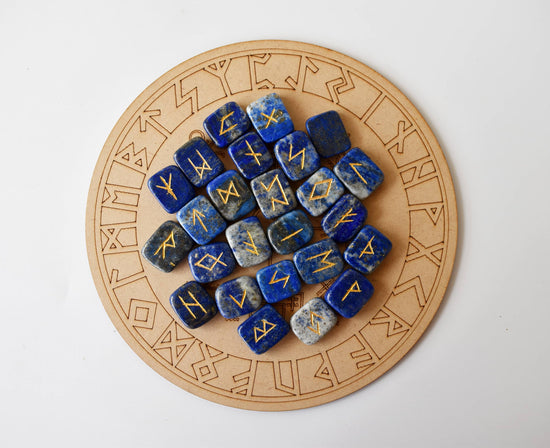 Lapis Lazuli Rune Set (Angelic Communication and Insight )