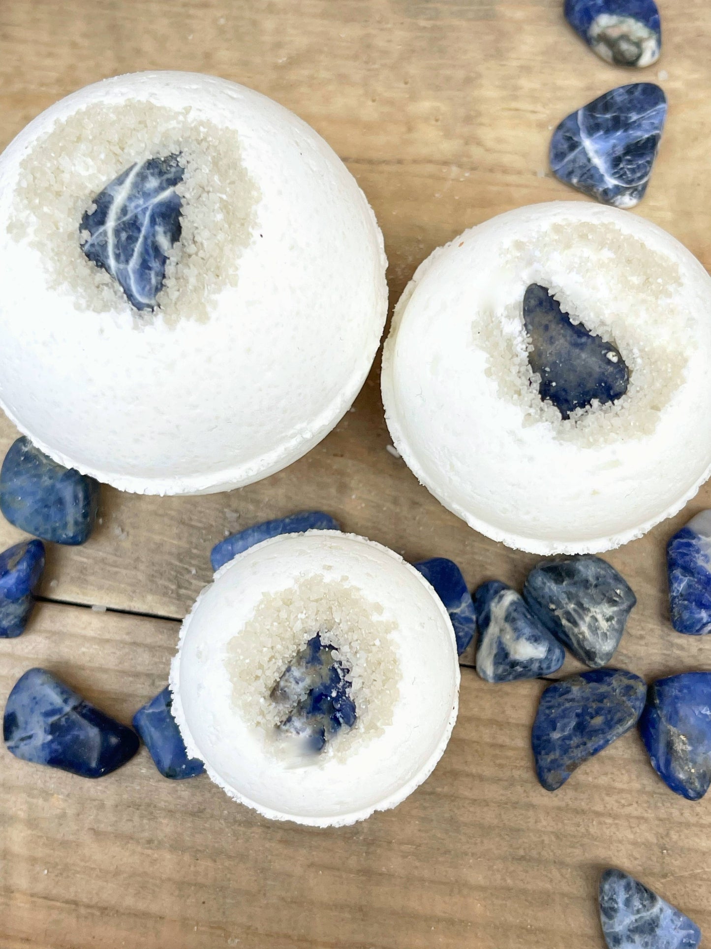 Sodalite & Sel Gris Bath Bomb