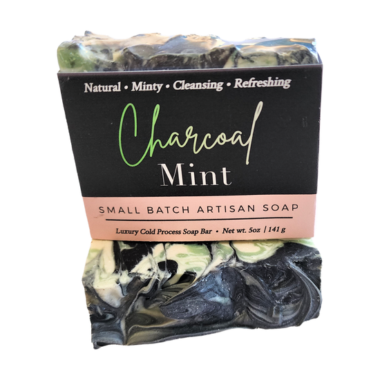 Charcoal Mint Bar Soap