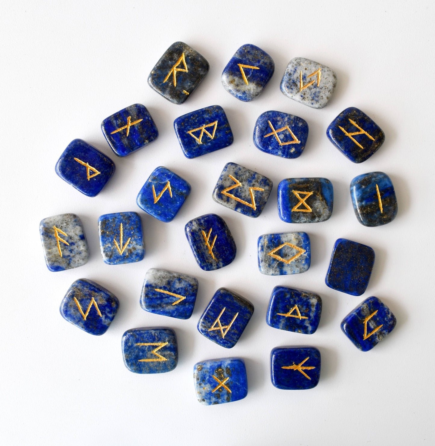 Lapis Lazuli Rune Set (Angelic Communication and Insight )