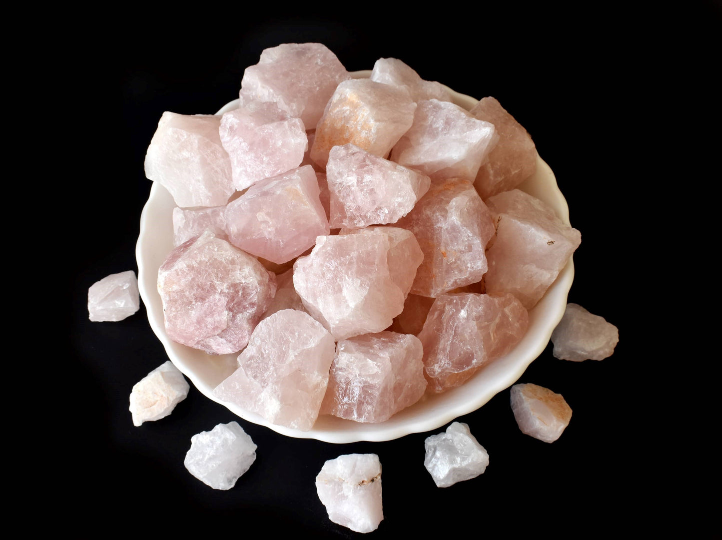 1Pc Rose Quartz Rough Stone~ 1 inch Raw Crystals