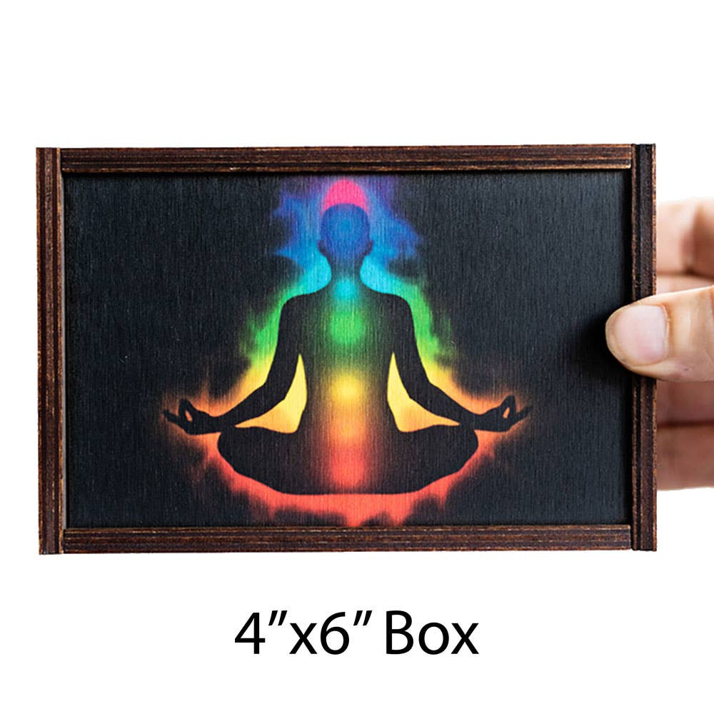 Chakra Sequence Full Color Stash Box