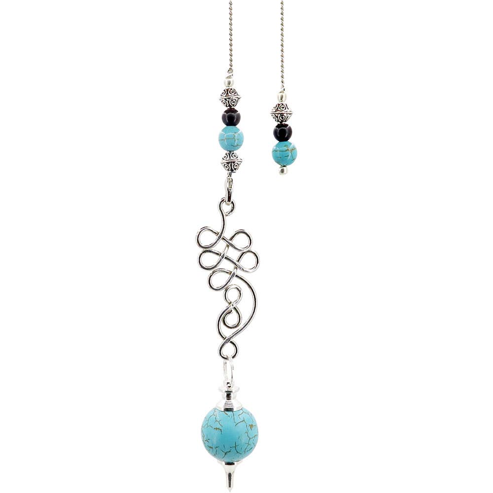Pendulum Sephoroton Turquoise - Double Infinity Symbol