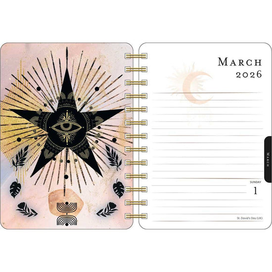 Year of the Witch 2026 Weekly Planner Calendar By Temperance Alden