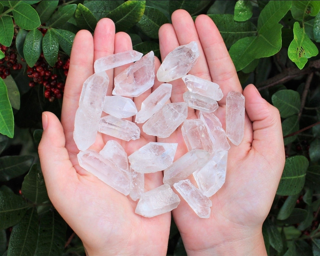 Amethyst, Citrine & Clear Quartz Points