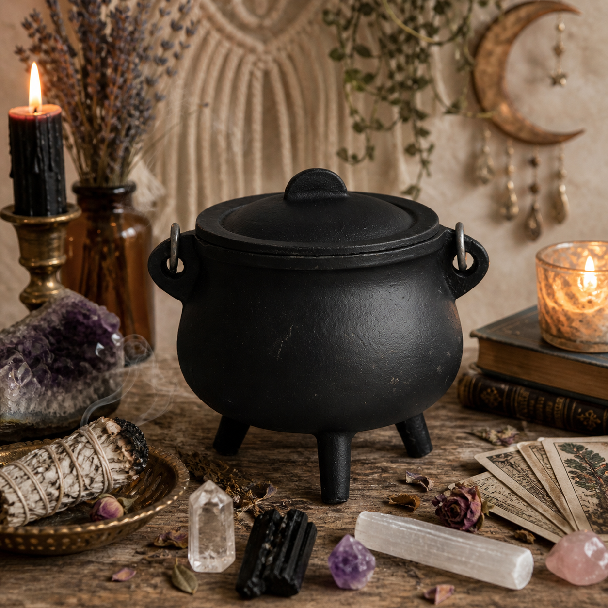 Cast Iron Cauldron - Plain (6 in.)