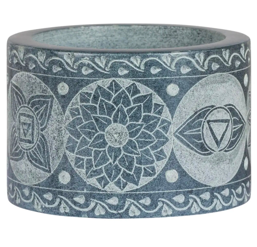 7 Chakra Mortar and Pestle