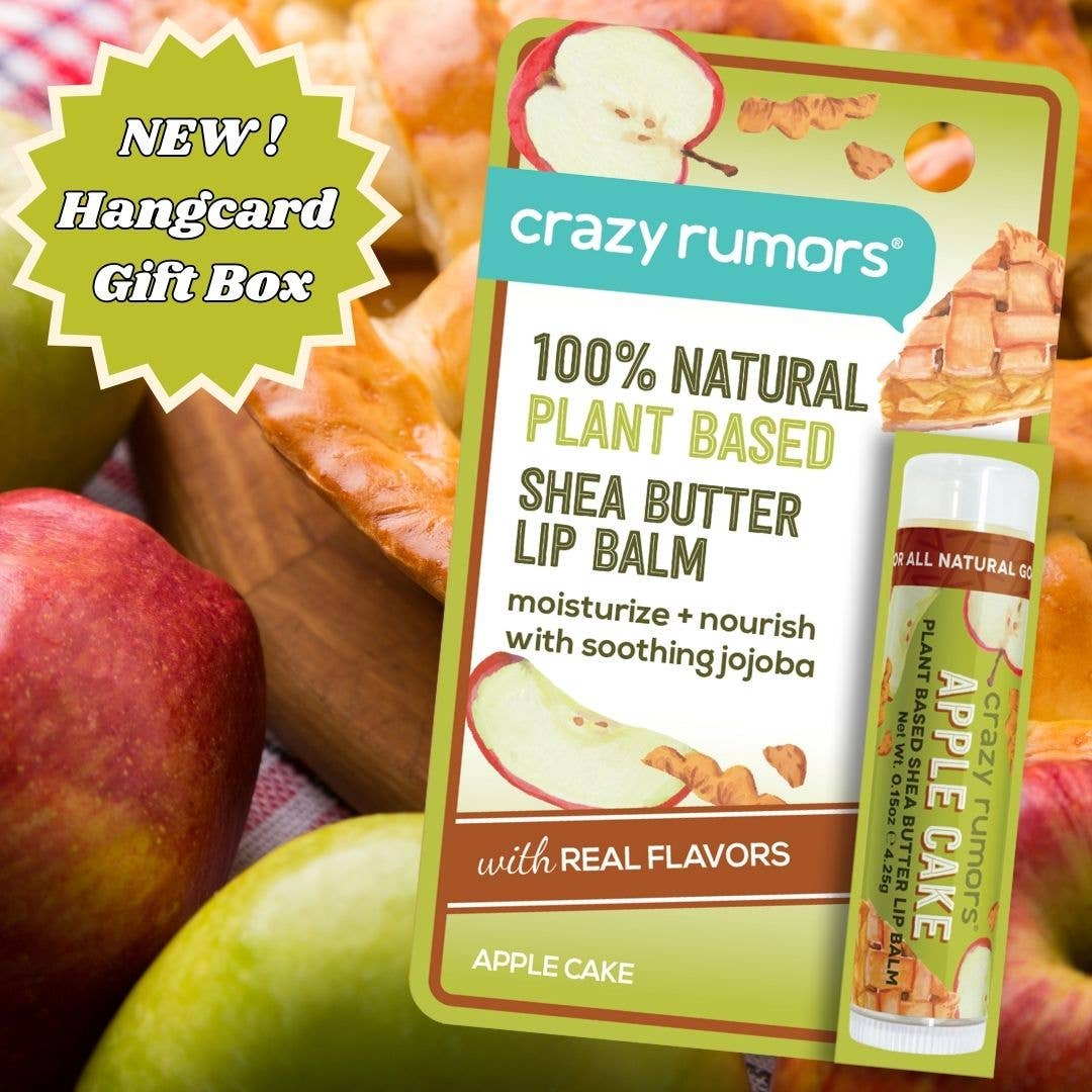 All Natural, Vegan Apple Cake Lip Balm
