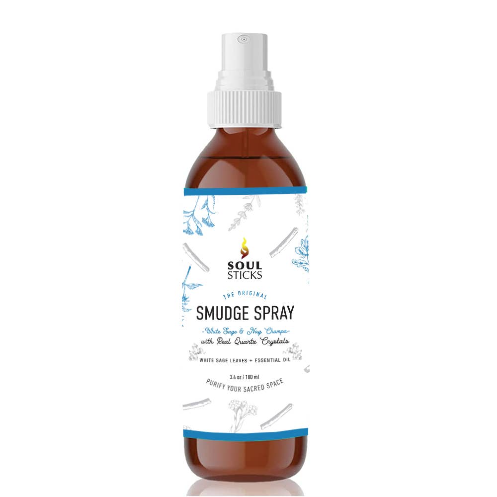 Smudge Spray - White Sage & Nag Champa Soul Sticks (3.5 oz)